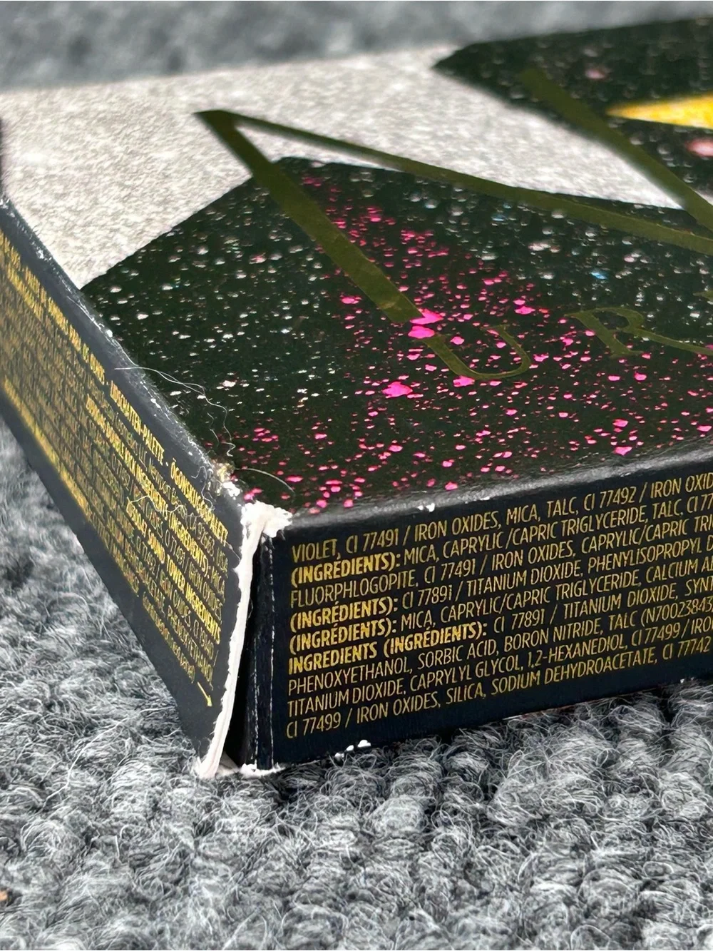 Urban Decay Naked METAL MANIA Eye Shadow Palette ~ New in Box ~ Full Size